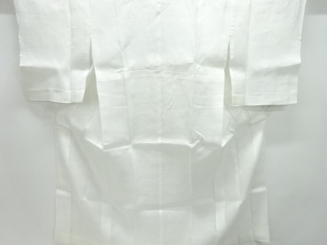 アンティーク　透かし織桔梗模様夏用長襦袢